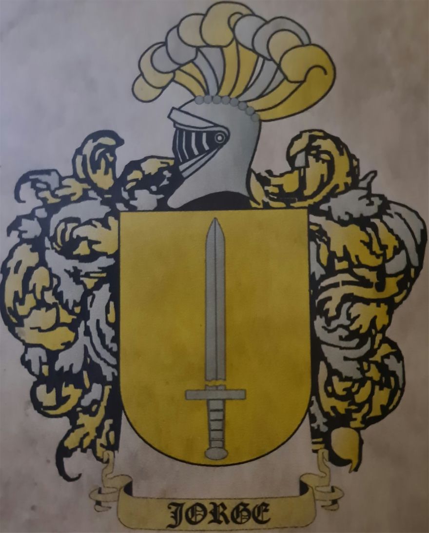 Escudo más representativo del apellido: Jorge